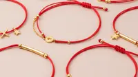 7 Gelang Emas Tipis Tali Merah 1,5 Gram Stylish Anak Muda untuk Gaya Sehari-Hari