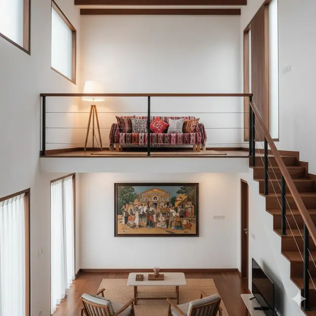 Model Rumah Mezzanine
