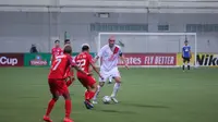Duel Home United vs PSM di Stadion Jalan Besar, Singapura, Rabu (27/2/2019), dalam penyisihan Grup H Piala AFC 2019. (Bola.com/Abdi Satria)