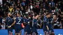 <p>Sebelum laga kontra Lens, PSG hanya membutuhkan tambahan satu poin untuk mengunci gelar juara. PSG memang gagal mengalahkan Lens, tapi hasil imbang ini sudah cukup bagi mereka untuk memastikan diri jadi juara. (AFP/Alain Jocard)</p>