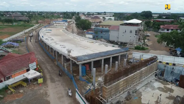 Pembangunan Jembatan Sei Alalak di Banjarmasin, Kalimantan Selatan