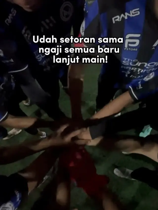 Potret Rizky Billar Hendak Main Bola tapi Harus Setoran Ngaji Dulu, Disebut Sirkel Positive Vibes