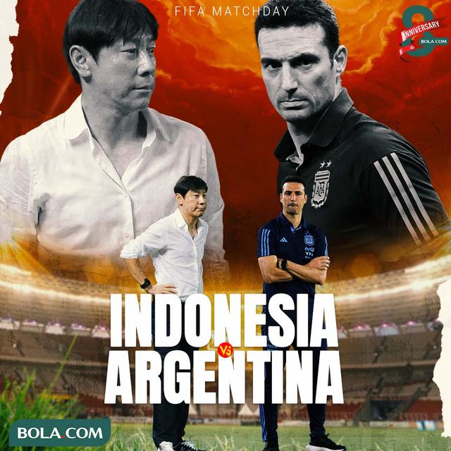 FIFA Matchday - Timnas Indonesia Vs Argentina - Shin Tae-yong dan Lionel Scaloni