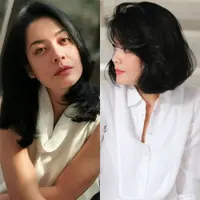 Lihat di sini beberapa potret cantik Lulu Tobing yang awet muda di usia 45 tahun.