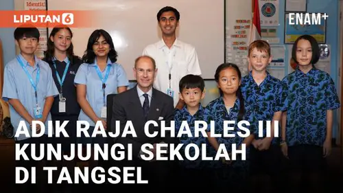 VIDEO: Adik Raja Charles III, Pangeran Edward Beri Penghargaan Untuk 23 Pemuda Indonesia