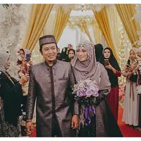 Inka Christie menikah (Sumber: Instagram/mezzophotoupdate)