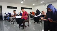 Universitas Muhammadiyah Malang (UMM) menggelar tes tulis bagi 2.756 calon mahasiswa baru (camaba) jalur reguler gelombang I