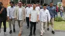 Rapat tersebut menjadi yang perdana pasangan bakal calon gubernur dan wakil gubernur Jakarta Ridwan Kamil-Suswono bersama tim pemenangan. (Liputan6.com/Herman Zakharia)