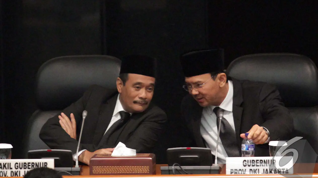 Ahok Hadiri Sidang Paripurna DPRD DKI