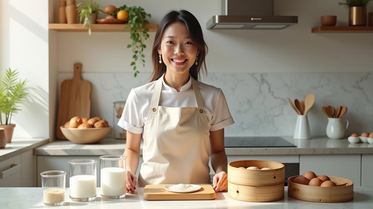 cara membuat roti kukus