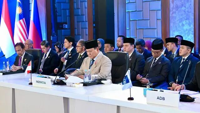 Presiden Prabowo Subianto saat menghadiri Konferensi Tingkat Tinggi (KTT) Khusus Brunei Darussalam–Indonesia–Malaysia–Philippines East ASEAN Growth Area.