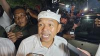 Gubernur Jawa Barat, Dedi Mulyadi, di Lapangan DOS Balai Kota Depok (Liputan6.com/Dicky Agung Prihanto)