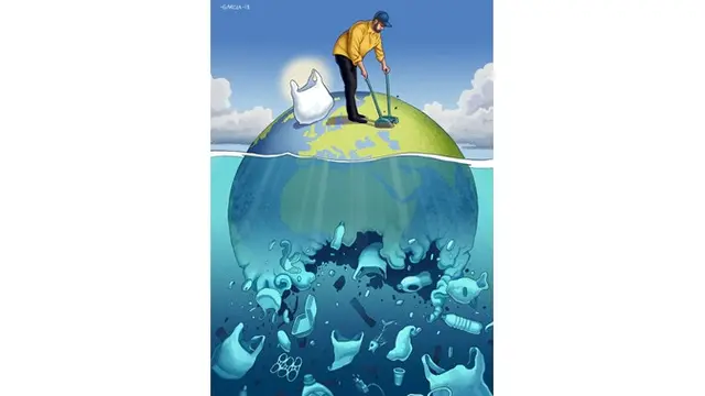 Pria Ini Buat Ilustrasi Keadaan Sosial Zaman Sekarang, 7 Hasilnya Bikin Takjub