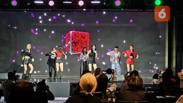 Tiga Orang Beruntung Nge-Dance Bareng ITZY di Peluncuran 'Coca-Cola K-Wave Zero Sugar' pada Selasa, 20 Februari 2024 (Foto: Aditya Eka Prawira/Liputan6.com/Seoul)