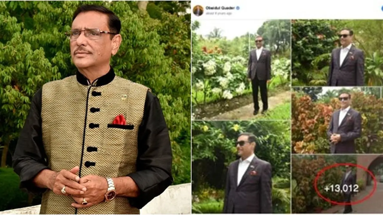 Viral Obaidul Quader Menteri yang Unggah 13 Ribu Foto di Facebook, Ini Faktanya