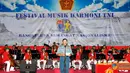 Memperingati HUT TNI ke-66, Mabes TNI menggelar Festival Musik Harmoni TNI, yang diselenggarakan di GOR A Yani, Mabes TNI, Cilangkap, Jakarta Timur. 