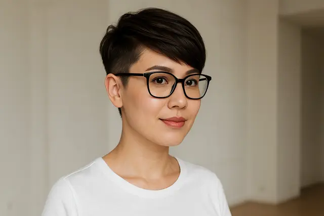 4. Pixie Cut dengan Undercut