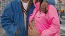 Foto-foto itu hanya berselang satu minggu setelah dia dan rapper A$AP Rocky mengumumkan kehamilan, ketika mereka menjalani maternity shoot di New York.  (Instagram/badgalriri).