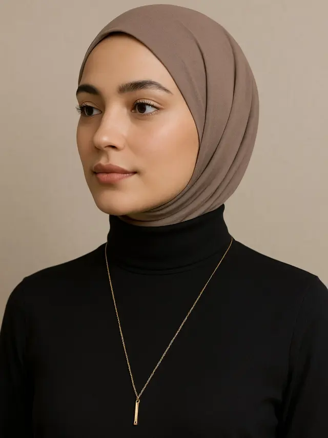 Model Kalung Emas untuk Wanita Berhijab