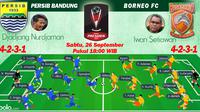 Persib Bandung vs Borneo FC (Bola.com/Samsul Hadi)