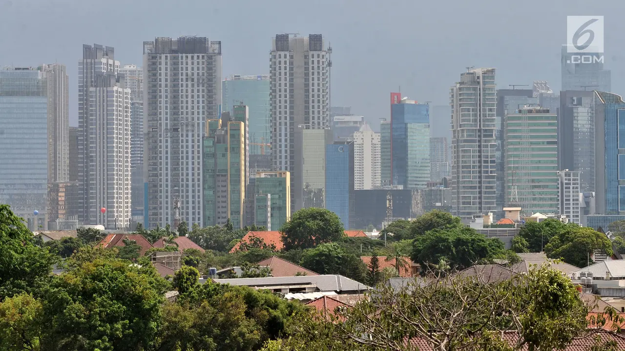 Pertumbuhan gedung tinggi di Jakarta