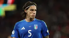 Bek Timnas Italia, Riccardo Calafiori. (FRANCK FIFE / AFP)