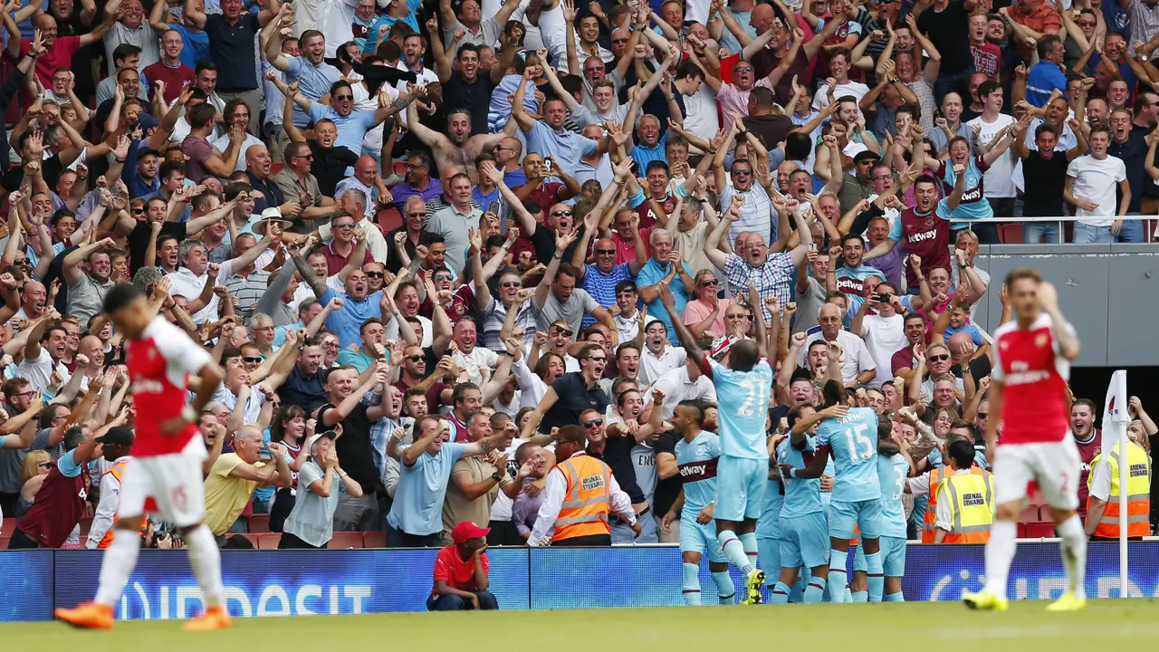 Arsenal vs West Ham United