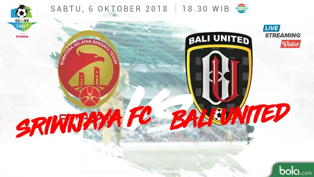Sriwijaya FC vs Bali United