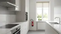 7 Cara Menata Dapur agar Aman dari Risiko Api, Cocok untuk Rumah Kecil