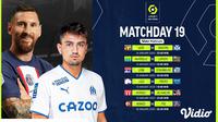 Live Streaming Ligue 1 Liga Prancis 2022/23 Week 19 di Vidio 14-19 Januari 2023 : PSG Vs Rennes