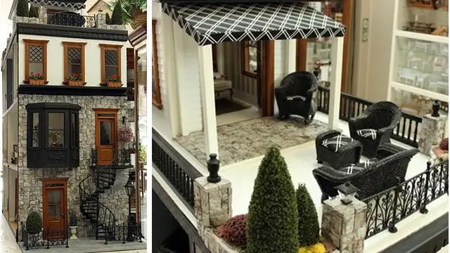 7 Desain Rumah Boneka Lucu 