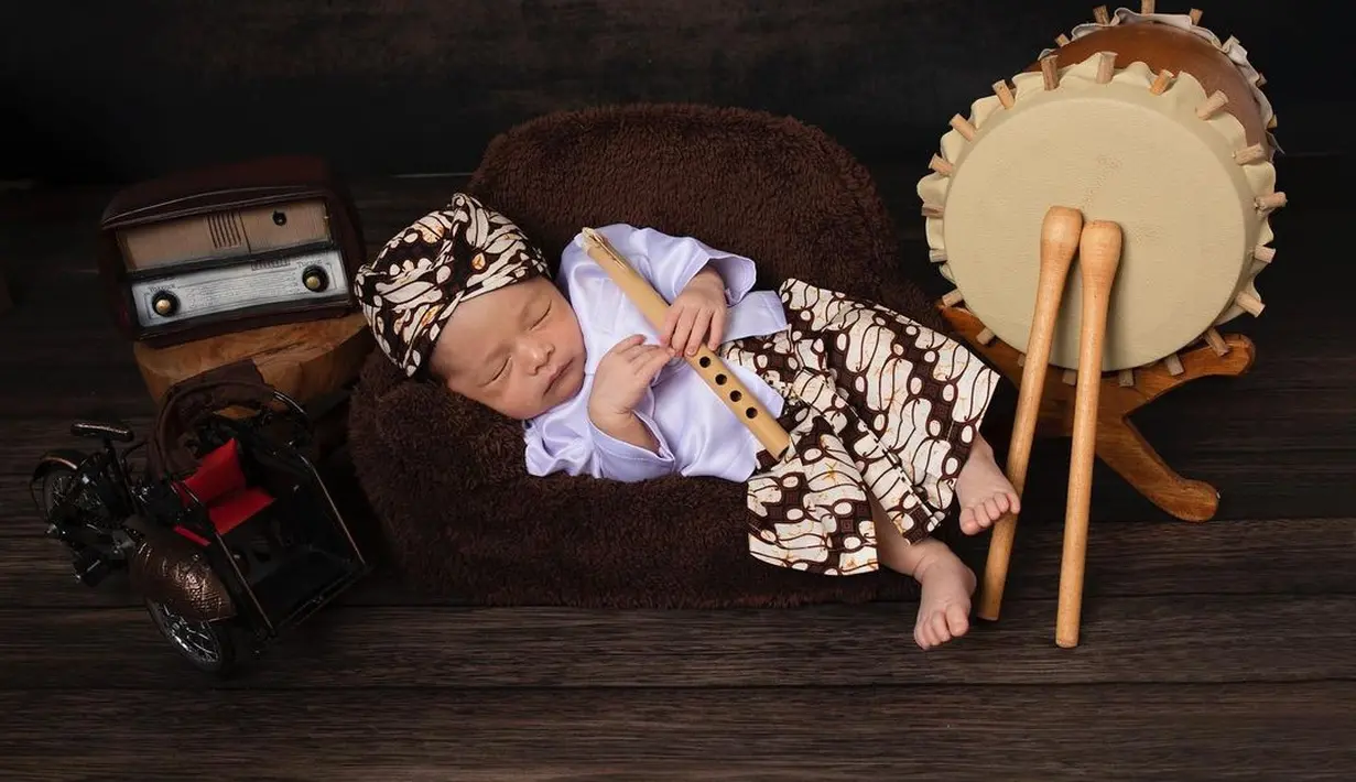 Anak Sule dan Nathalie Adzam (Instagram/nathalieholscher)