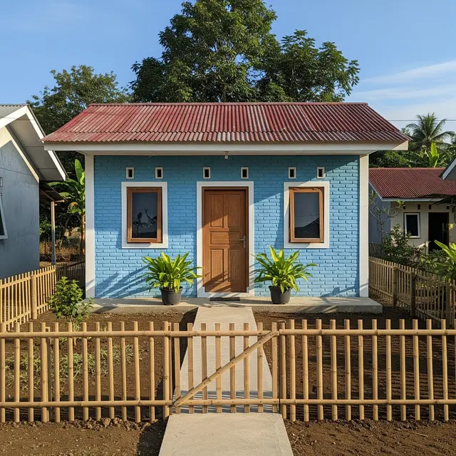 9 Model Rumah Kecil di Desa Tapi Bebas Ular, Desain dengan Pencegahan Efektif