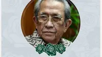 Menteri Pertanian Indonesia periode 1993-1998 Sjarifuddin Baharsjah. (Instagram @kementerianpertanian)