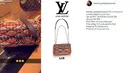 Tas warna-warna ini bermerek Louis Vuitton. Tas milik Prilly Latuconsina ini berharga Rp 54 juta. (Foto: instagram.com/fashion_prillylatuconsina)