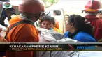 Lima orang tewas terpanggang secara mengenaskan, saat kebakaran pabrik keripik tempe di Malang, Jawa Timur.
