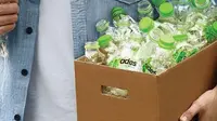 Daur Ulang Plastik Botol ADES.