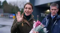 Potret Kate Middleton Tampil Beda bak Anak Sekolah dengan Rambut Dikepang