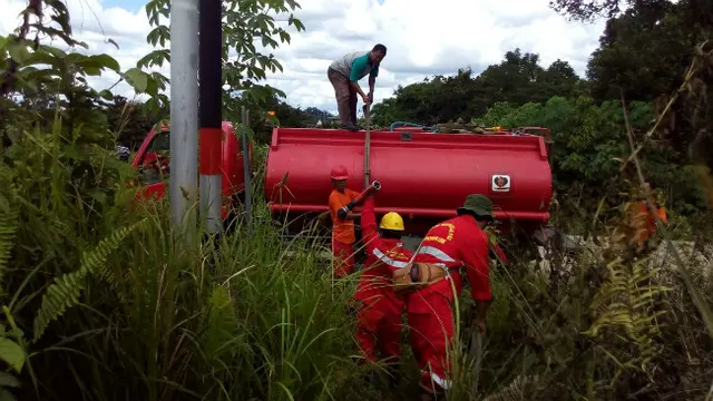 Manggala Agni Padamkan Kebakaran Hutan