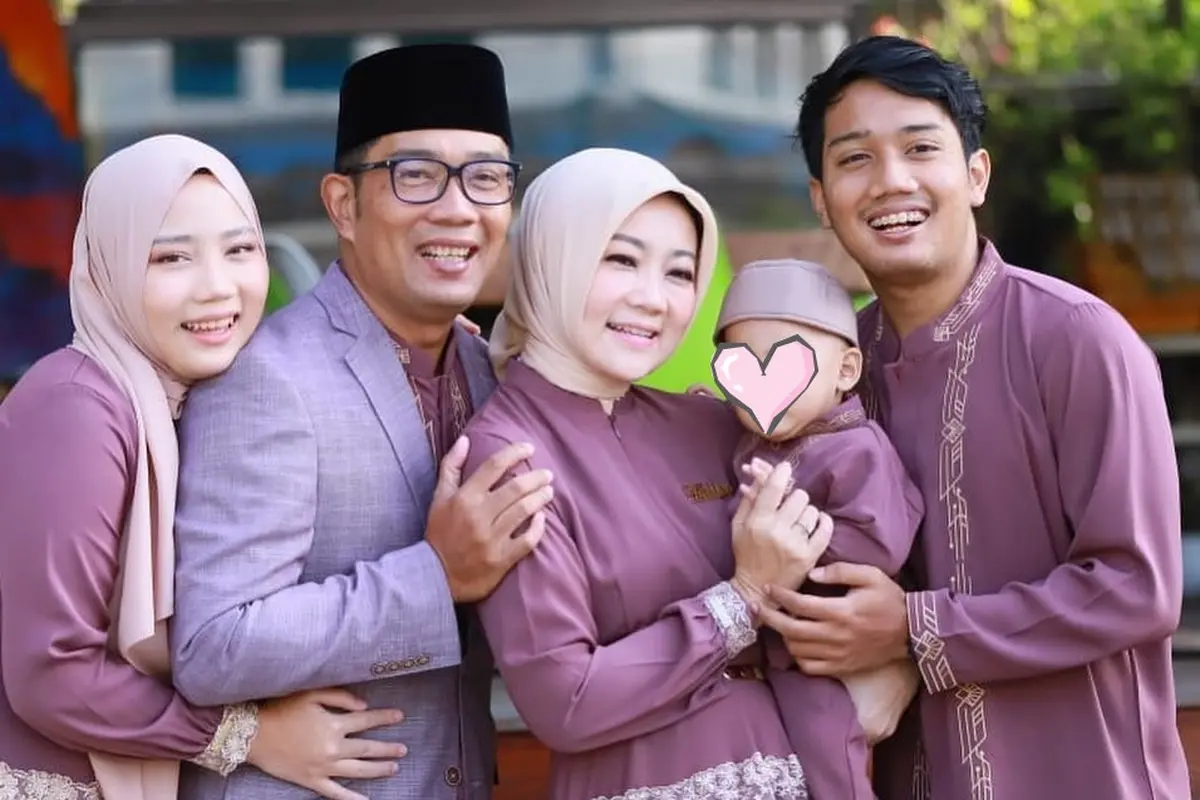 Ikhaskan Kepergian Eril, Ini 6 Potret Hangat Keluarga Ridwan Kamil dan Atalia Praratya