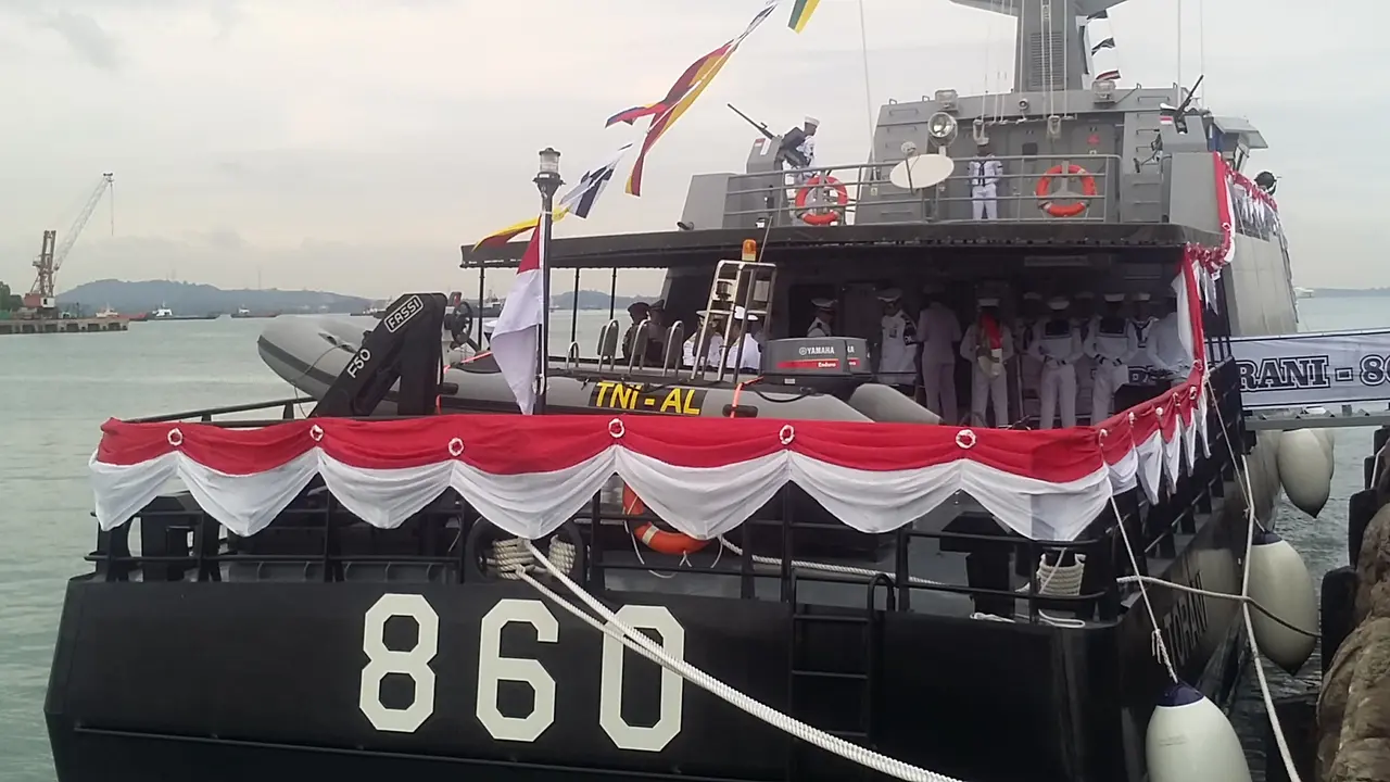 2 Kapal Pemburu Buatan Batam Bakal Jaga Selat Malaka