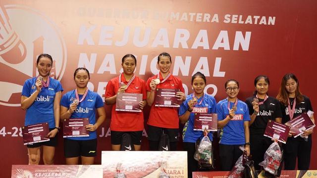 DKI Jakarta Rajai Kejurnas PBSI 2019