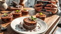 cara buat puding coklat ©Ilustrasi dibuat AI
