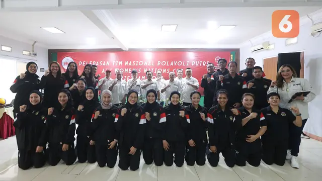 Foto: Suasana Hangat Pelepasan Timnas Voli Putri Indonesia untuk Berlaga di AVC Nations Cup 2025