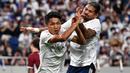 Yokohama F. Marinos yang ada di peringkat kedua berselisih satu poin dari Vissel Kobe sedang berupaya mempertahankan gelar mereka. (AFP/Kazuhiro Nogi)