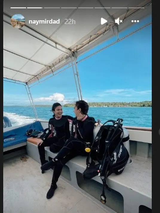 Naysilla Mirdad dan Gisel (Foto: Instagram/@naymirdad)