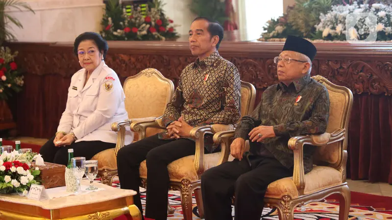 Bersama Megawati, Jokowi Beri Arahan Pembumian Pancasila