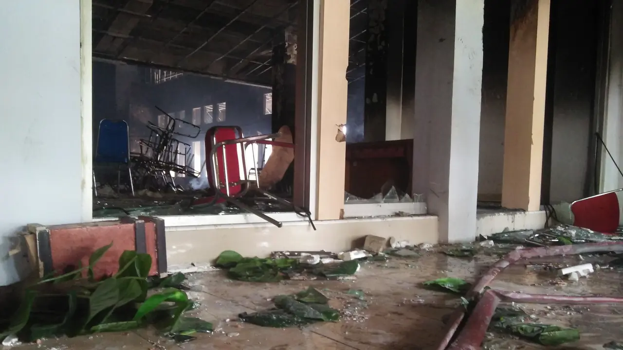 Modal Pembakaran Gedung DPRD Gowa Hanya Rp 50 Ribu