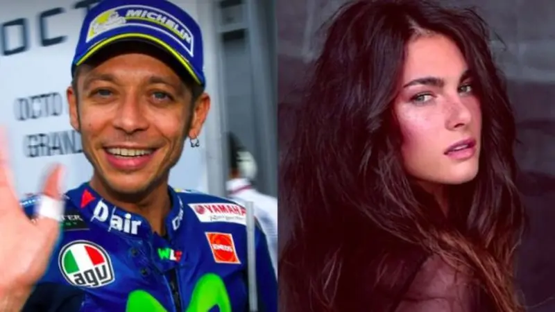 Valentino Rossi dan Francesca Sofia Novello (Foto: pourfemme)