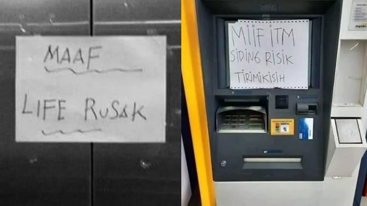 6 Imbauan 'Maaf Rusak' Ini Bikin Tepuk Jidat